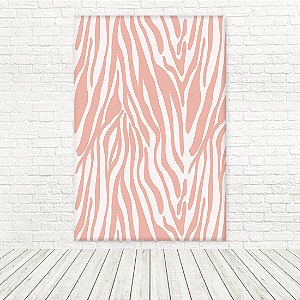 Painel Retangular Tecido Sublimado 3D Animal Print Estampa Zebra 1,50x2,20 WRT-7085