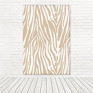 Painel Retangular Tecido Sublimado 3D Animal Print Estampa Zebra 1,50x2,20 WRT-7081