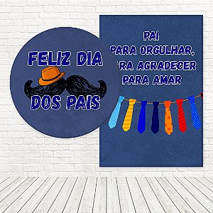 Kit Painéis Casadinho Tecido Sublimado 3D Dia dos Pais WPC-1133