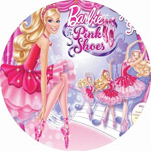 Painel Redondo Tecido Sublimado 3D Barbie WRD-3059 - Wear Sublimações