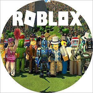 Painel Redondo - Roblox - Sublimado 3D - Sublitex, painéis sublimados