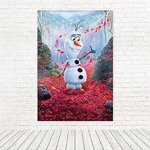 Painel Retangular Tecido Sublimado 3D Frozen 1,50 X 2,20 WRT-1772