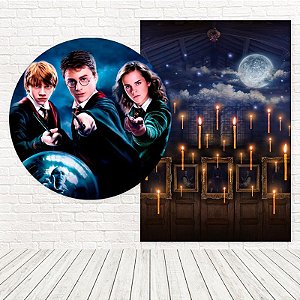 Kit Painéis Casadinho Tecido Sublimado 3D Harry Potter WPC-220