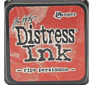 Carimbeira Distress Ink (Tim Holtz) - Ripe Persimmon