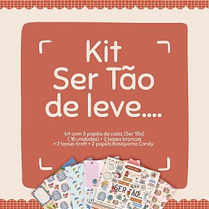 kit Ser Tão de leve | Scrapbooking