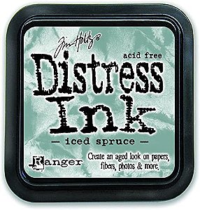 Carimbeira Distress Ink (Tim Holtz) - Iced Spruce
