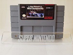 Fita Super Nintendo (snes) Nova: Nigel Mansell World Championship