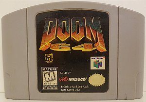 Cartucho Nintendo 64: Doom 64 (original)