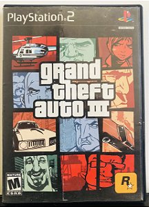 CD/Jogo Original Playstation 2: Grand Theft Auto 3 - MF