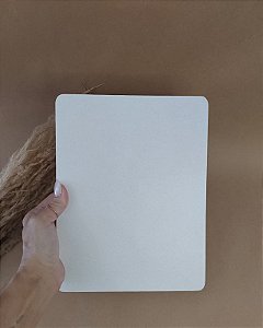 Bandejas Orgânicas sem borda - Branca