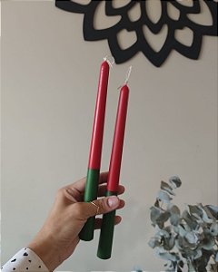 Vela Castiçal Mesclada