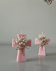 Vela Cruz Lembrancinha 10 unid