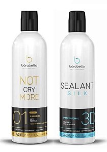 Selagem 3D Borabella 350ml + Shampoo Antirresiduos 350ml