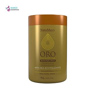 Máscara Revitalizante Oro Therapy 24k Natumaxx 1kg