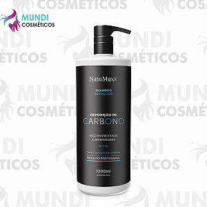 Natumaxx Shampoo Reconstrutor Reposição de Carbono 1L