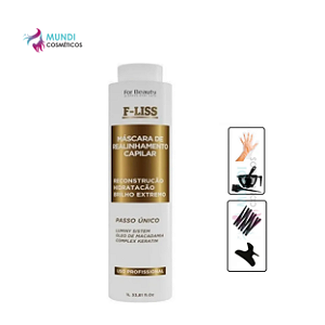 Escova Progressiva For Beauty F-liss Sem Formol 1l
