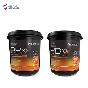 2 Bbxx Btx Beauty Balm Xtended Black Natumaxx 1kg
