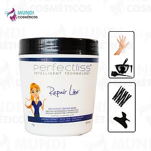 Máscara Selante Perfect Liss Repair Line Visat Hair 1kg