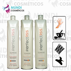 Kit Progressiva Perfect Liss Tourmaline Sem Formol 3 Passos