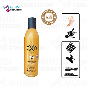 Exoplastia Capilar Exo Hair Ultratech Keratin 250ml Passo 2