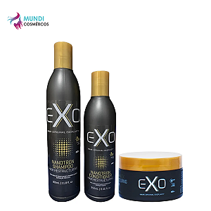 Exo Hair Nanotron Kit De Reconstrução Pós-progressiva