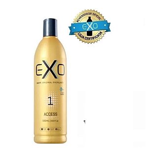 Shampoo Exo Hair Access 500ml anti-resíduos Passo 1