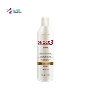 Shampoo Shock3 500ml - Nutra Hair