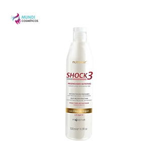 Regenerador Nutritivo Shock3 500ml - Nutra Hair ( 1 Item )
