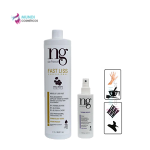 Ng De France Liss Fast 1 Litro + Thermo Repair 120ml