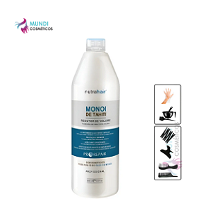 Redutor Monoi De Tahiti 1l Sem Formol Original Nutra Hair