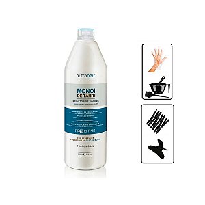 Redutor Monoi De Tahiti 1l Sem Formol Original Nutra Hair