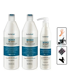Progressiva Monoi De Tahiti (3 Ítens) Nutra Hair