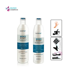Kit Redutor e Fluido Monoi de Tahiti 500ml Nutra Hair