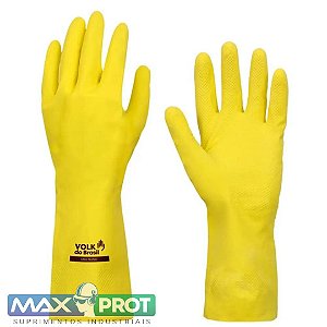 LUVA DE LÁTEX FORRADA C.A 38.310 - VOLK DO BRASIL