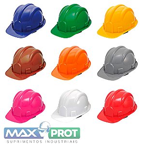 CAPACETE DE SEGURANÇA ABA FRONTAL C.A 31469 - PLASTCOR