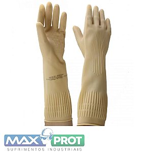 LUVA DE LATEX RANHURADA C.A 15100 - VOLK DO BRASIL