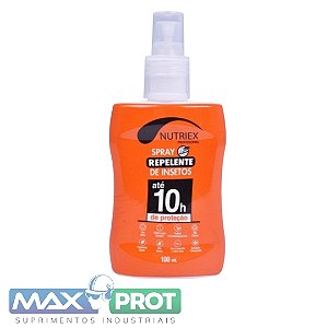 REPELENTE INSETOS ATE 10H SPRAY 100ML - NUTRIEX