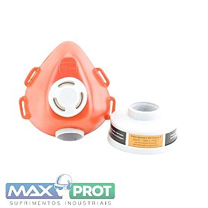 RESPIRADOR 1/4 1 CARTUCHO VO/GA - PLASTCOR
