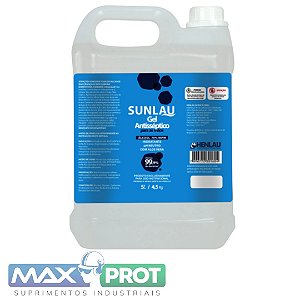 ALCOOL GEL 5 LITROS - HENLAU