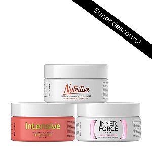 Kit Cronograma Fortalecimento Capilar Inner Force Biotin