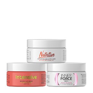 Kit Cronograma Fortalecimento Capilar Inner Force Biotin