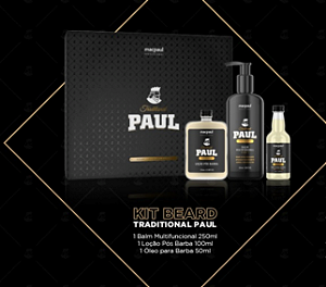 Estojo Beard Traditional Paul Brinde