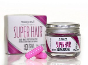 Cápsula Potencializador De Máscaras Super Hair Macpaul - 30g