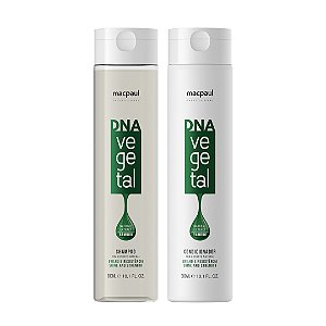 Kit Shampoo 300ml e Condicionador 300ml DNA Vegetal