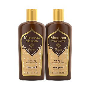 Kit Shampoo e Condicionador Marrocan Argan