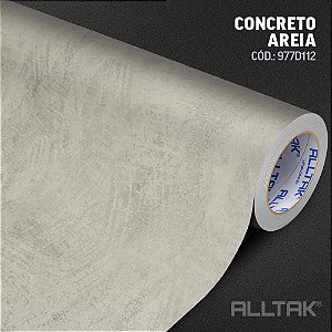 Revestimento Vinílico Concreto Areia - 1,20mt De Largura