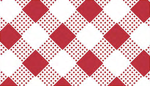 Tecido Chita Xadrez Vermelho – 1,40m de Largura