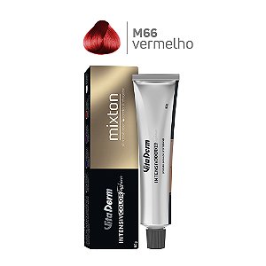 Coloração Profissonal Mixton M66 Vermelho 60gr - Vita Derm