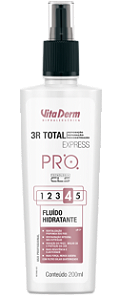 Pro Fluído Hidratante SOS Capilar 3R Total Express 200ml - Vita Derm
