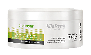 Creme Emoliente Extração Comedões Cleanser 220gr - Vita Derm